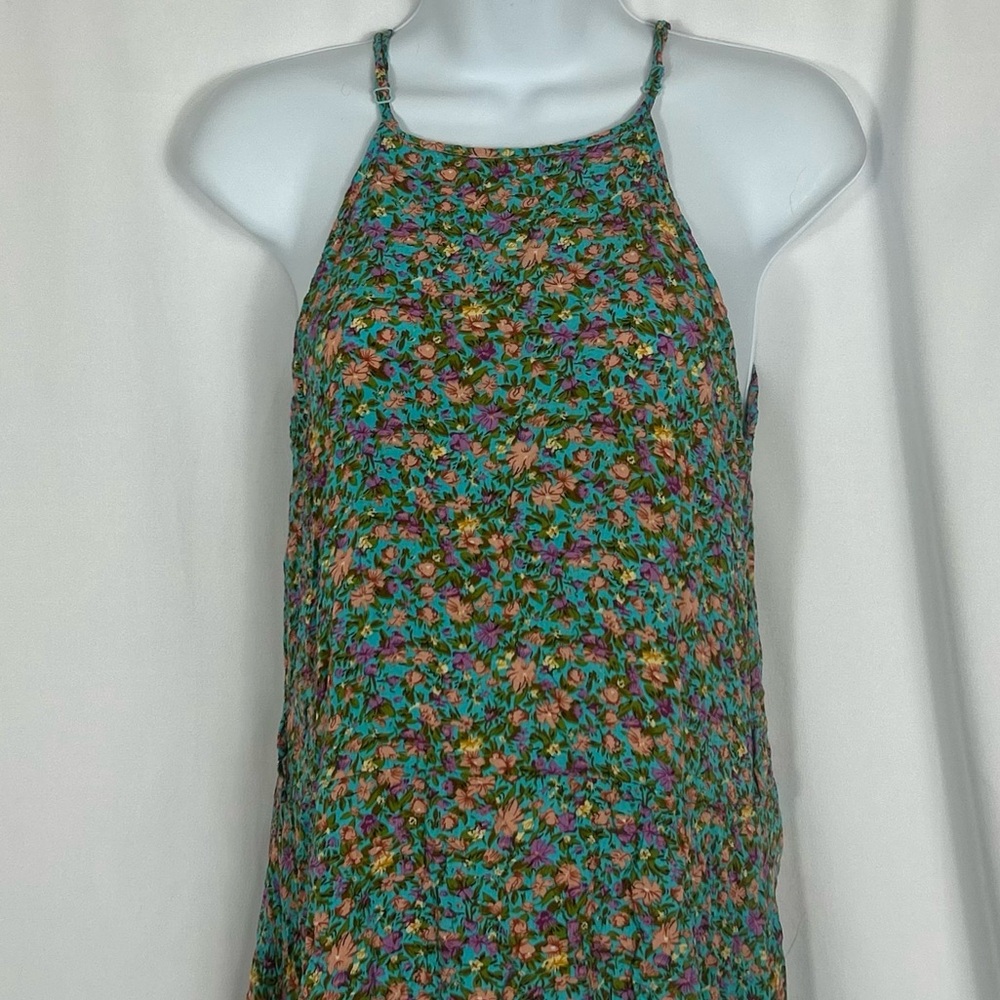 Silk & Salt adjustable spaghetti strap maxi dress S - Picture 7 of 9
